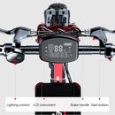 2000W Power Electric Scooter for adult With Seat LCD Display Screen Cruise Dual drive 12" tires