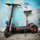 2000W Power Electric Scooter for adult With Seat LCD Display Screen Cruise Dual drive 12" tires