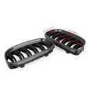 Front Kidney Grill Grilles Carbon Fiber Fit BMW E90/E91 LCI 3 Series 2008-2012 Generic