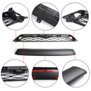 Toyota 4Runner | 2014-2019 | TRD PRO Grille | 2 Piece | Front Bumper Grille | Black / Grey / Red Toyota Letter | Led Lights