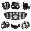 Mercedes Benz W213 E-Class E200 E300 E400 E43 2016-2019 GT Style Black Front Bumper Grille