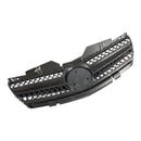 Mercedes R230 SL500 SL600 2003-2006 Front Upper Grille Grill 1 Fin Star Black