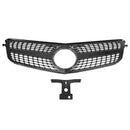 Diamond Front Bumper Grille Grill Fit C-Class Benz W204 C300 C350 2008-2014
