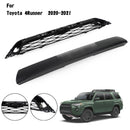 Toyota 4Runner | TRD PRO Grille | Front Bumper Grille| 2020-2024 | 2 Piece | Grey / Black / Red Toyota Letter | Led Lights