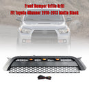 2010-2011-2012-2013 Toyota 4Runner TRD Pro Style ABS Black Front Grill Grille W/Letter & Amber LED Lights Generic