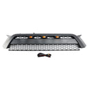 2010-2013 4Runner TO1200367 Matte Black W/Letter TRD Pro Style Front Bumper Grille Grill With Amber LED Lights Generic