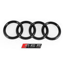 2008-2012 AUDI A5 S5 B8 Grill Replacement RS5 Style Hood Honeycomb Sport Mesh Grille Generic