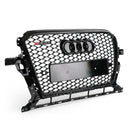 2013-2017 Audi Q5 RSQ5 Style Honeycomb Mesh Sport Hex Grill Gloss Black