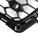 2009-2012 Audi A4/S4 B8 Grill Replacement RS4 Style Honeycomb Sport Mesh Hex Grille Black Generic