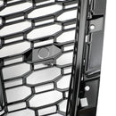 2017-2019 Audi A4/S4 B9 Black RS4 Style Honeycomb Mesh Hex Grille Grill Generic