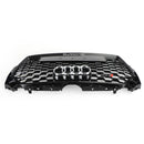 17-19 Audi A5 S5 B9 RS5 Style Honeycomb Sport Mesh Hex Grille Grill 8W6-853-651-AB-FUQ