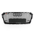 17-19 Audi A5 S5 B9 RS5 Style Honeycomb Sport Mesh Hex Grille Grill 8W6-853-651-AB-FUQ