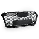 17-19 Audi A5 S5 B9 RS5 Style Honeycomb Sport Mesh Hex Grille Grill 8W6-853-651-AB-FUQ