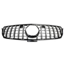 Benz W166 2012-2015 ML350 400 550 GTR Style Chrome Black Front Grille Grill