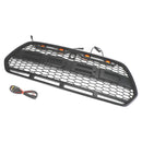 2015-2018 Ford Transit MK8 Raptor Matt Black Front Bumper Grille Grill w/LED
