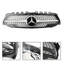 Benz A-Class W177 2019-2023 Black Diamond Front Bumper Grill Grille