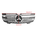 2007-2009 Mercedes Benz GL-Class X164 GL320 GL350 GL450 1648880223 Front Upper Grille Grill Generic
