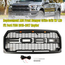 Replacement Front Bumper Grill Grille W/ LED Fit Ford F150 2015-2017 Raptor