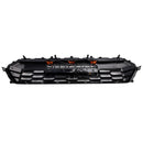 Black Front Bumper Grille Grill Fit Toyota Tacoma 2024+ With Led & Light Bar