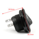 R13-135A Round Boat Rocker Switch SPST 2Pin ON-OFF 10A/250VAC 16A/125VAC