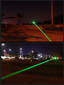 Rechargeable 900Miles Red/Green Laser Pointer Lazer Pen 650nm/532nm Visible Beam