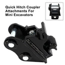 Mini Excavator Attachment Mechanical Quick Hitch Quick Coupler For Small Diggers
