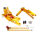 2003-2006 Honda CBR600RR /2004-2007 CBR1000RR Rearset Rear set Footpegs Adjustable