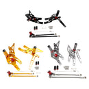2003-2006 Honda CBR600RR /2004-2007 CBR1000RR Rearset Rear set Footpegs Adjustable
