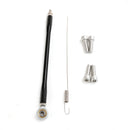 Racing Adjustable Rearsets Foot Pegs Black For Suzuki GSXR1000 GSX-R1000 2007-2008