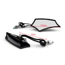 8mm 10mm Motocycle Chopper Cruiser Street Dirt Bike Rear View Mirrors