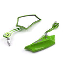 8mm 10mm Motocycle Chopper Cruiser Street Dirt Bike Rear View Mirrors