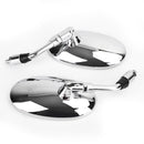 CHROME MIRRORS For Honda VT 400 500 600 700 750 800 1100 Shadow VF750 Magna Generic