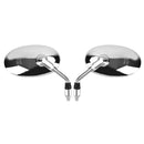 CHROME MIRRORS For Honda VT 400 500 600 700 750 800 1100 Shadow VF750 Magna Generic