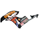 Fairings 2007-2008 Honda CBR 600 RR Black Valentino Rossi  Generic