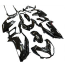 Injection Fairing Kit Plastic Fit for Kawasaki Ninja 650 EX650 2012-2016 Gloss Black Generic