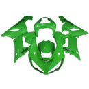 Fairings 2005-2006 Kawasaki ZX6R ZX636 Green Ninja Racing Generic