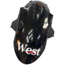 Fairings 2004-2005 Kawasaki ZX 10R Black White West Ninja Racing Generic