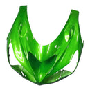 Fairings Plastics 2012-2022 Kawasaki ZX14R Ninja Green Black Racing Generic