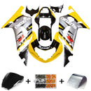 Fairings 2001-2003 Suzuki GSXR 600 Yellow & Silver GSXR Racing Generic