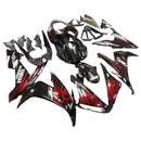 Fairings 2004-2006 Yamaha YZF-R1 Black & Red Flame R1  Generic