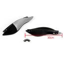 2 x ABS Plastic Side Wings Air Deflectors For Harley Davidson Touring FL 2014-2018, 2 Color Generic