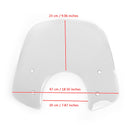 Windshield Windscreen fit for Vespa LX50 LX125 LX150 GT200 GTS250ie GTS300 Super Generic
