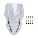 Windscreen Windshield with Bracket For Kawasaki Z 900 2017-2019 fly screen Generic