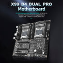 X99_D4_DUAL_PRO Dual-Channel Desktop Computer Motherboard LGA2011-3 V3/V4 CPU
