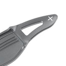 Steering Wheel Paddle Shifter Extension For Audi RS5 RS3 TT RS Aluminium Grey