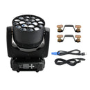 19x15W LED RGBW Beam Wash Big Bees Eyes Moving Head Lighting DMX512 Disco Light