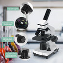 100X-2000X Compound Microscopes With Slides For Kid Students School Laboratory
