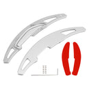 Steering Wheel Paddle Shifter Extension For BMW M3 M4 X5M X6M Aluminium Silver