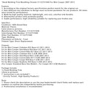 Hood Molding Trim Moulding Chrome 51132751040 For Mini Cooper 2007-2015