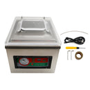 DZ-260C Commercial Vacuum Food Packaging Machine 120W Chamber Digital Sealer